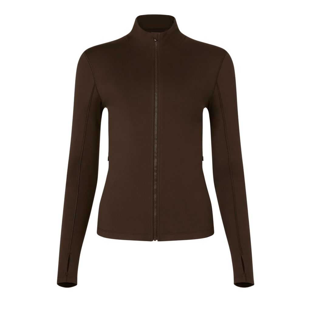 Women's Matte Zip-Up Jacket