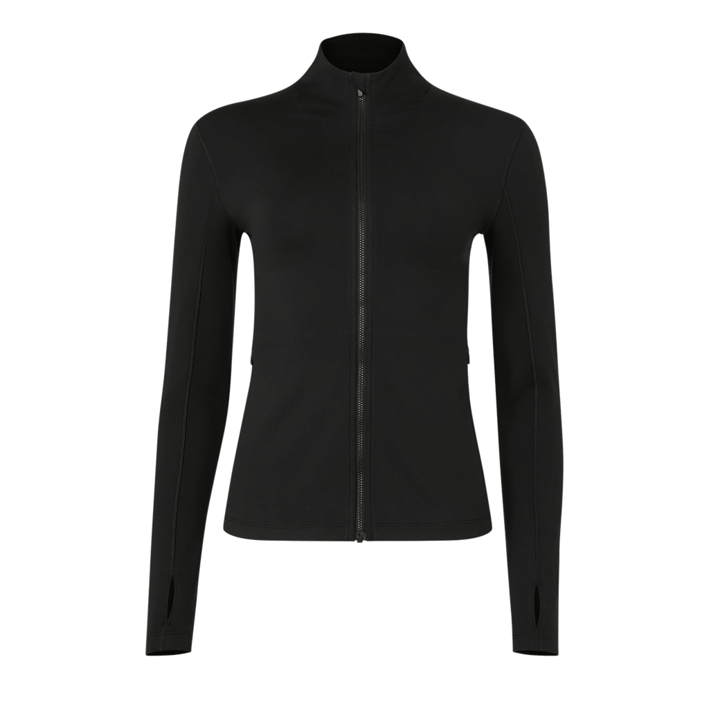 Women's Matte Zip-Up Jacket