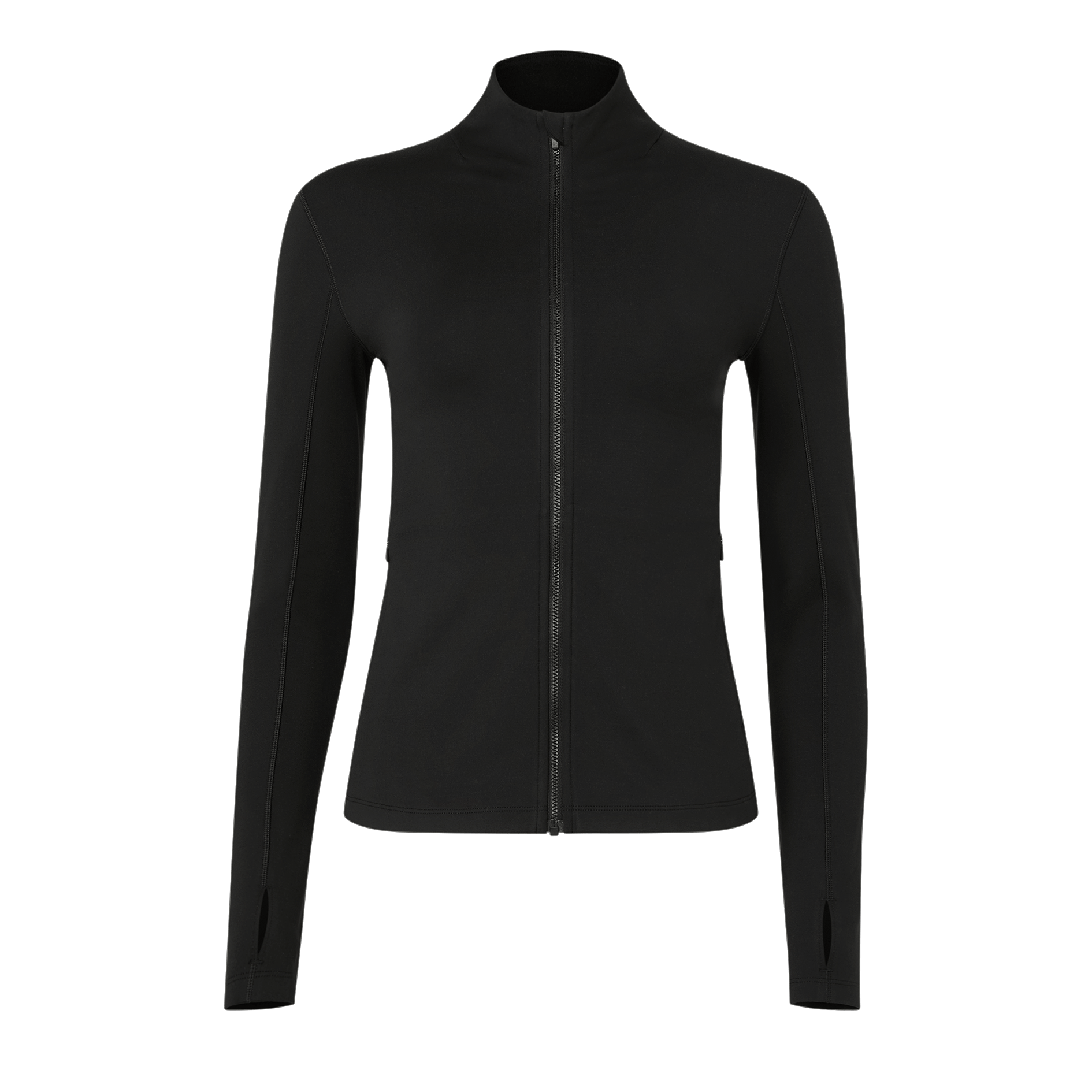 Women's Matte Zip-Up Jacket