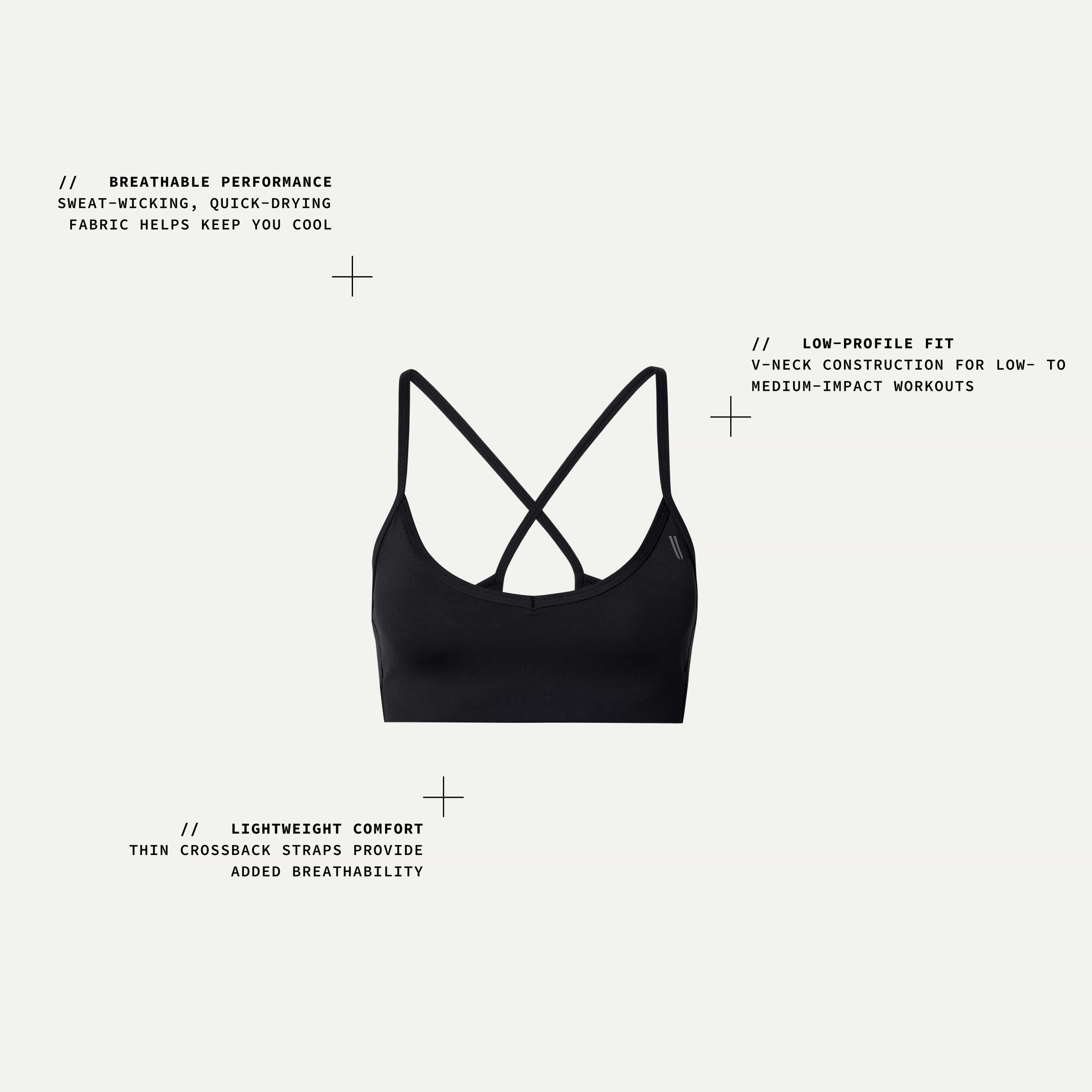 Drive Thin Strap Bra