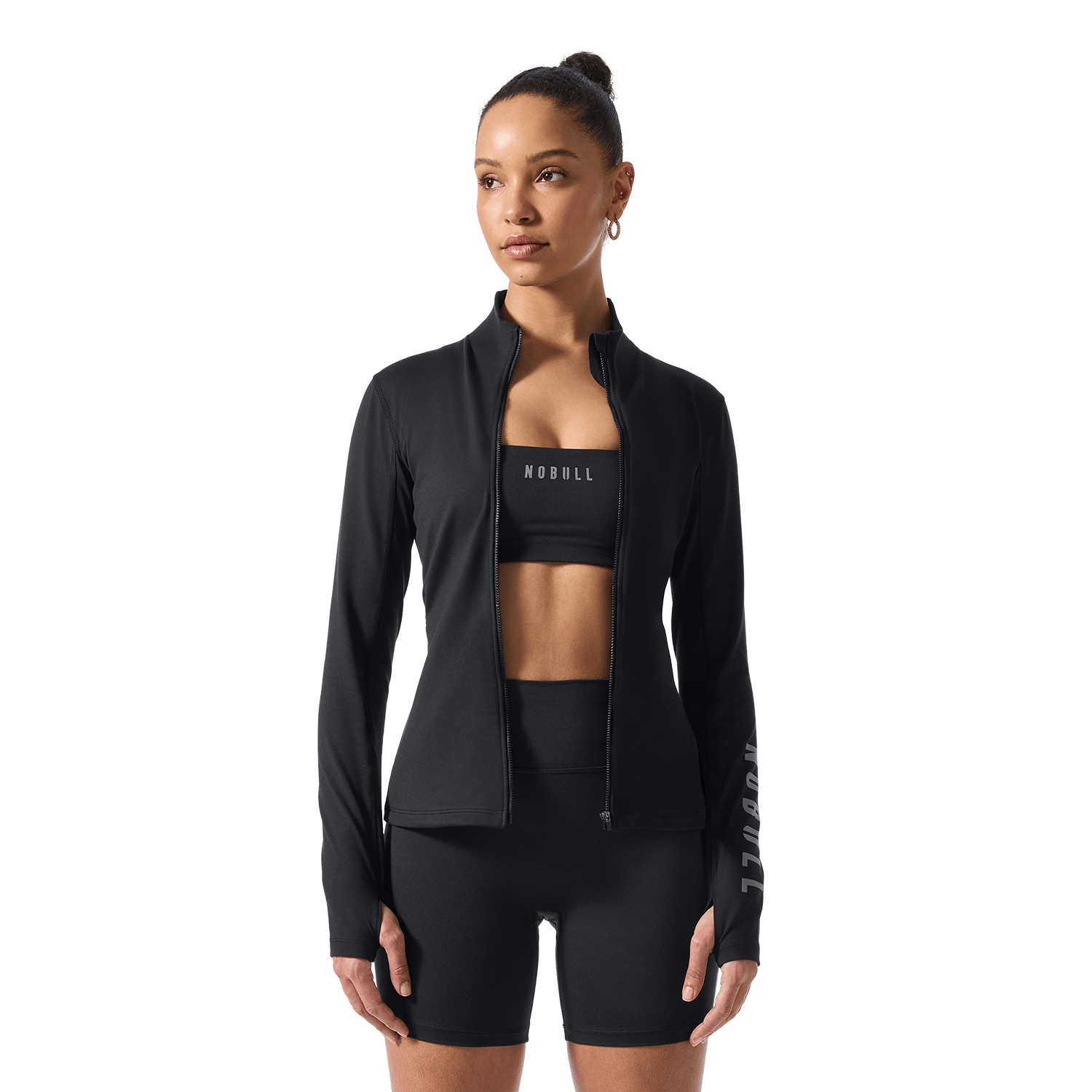 Women's NOBULL Matte Zip-Up Jacket