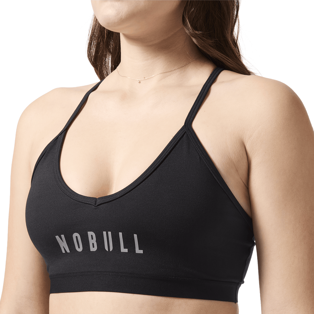 NOBULL Matte V-Neck Sports Bra