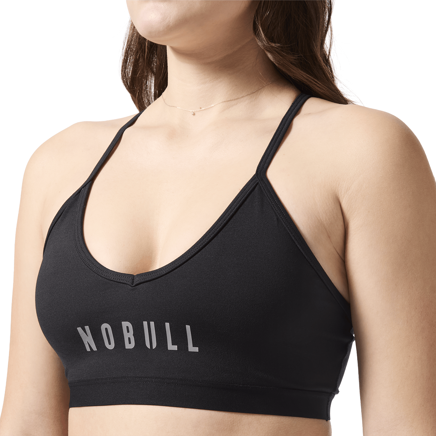 NOBULL Matte V-Neck Sports Bra